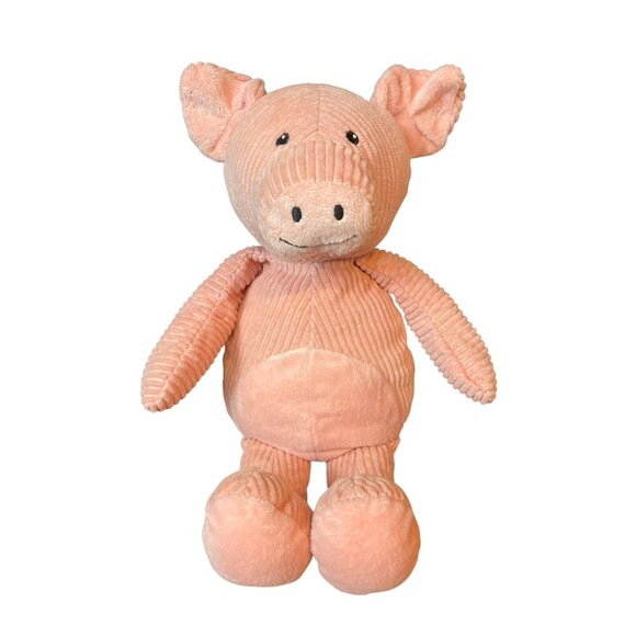 Princess Soft Toys Corduroy Pig Plush Stuffed Animal 15" Melissa‎ and Doug - Picture 1 of 8